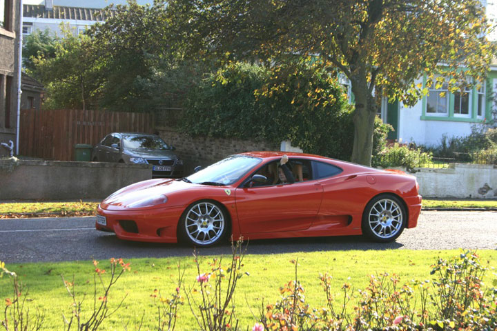 Ferrari F430 in North Berwick