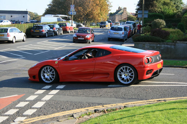 Ferrari F430 in North Berwick