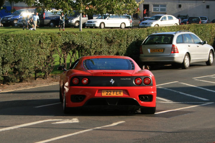 Ferrari F430 in North Berwick